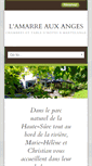 Mobile Screenshot of amarre-aux-anges.be